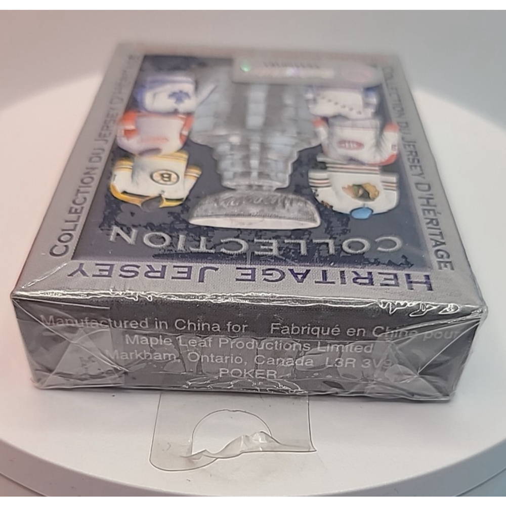 NHL Heritage Jersey Collection Playing Cards New Sealed Original Six Teams - Picture 3 of 5